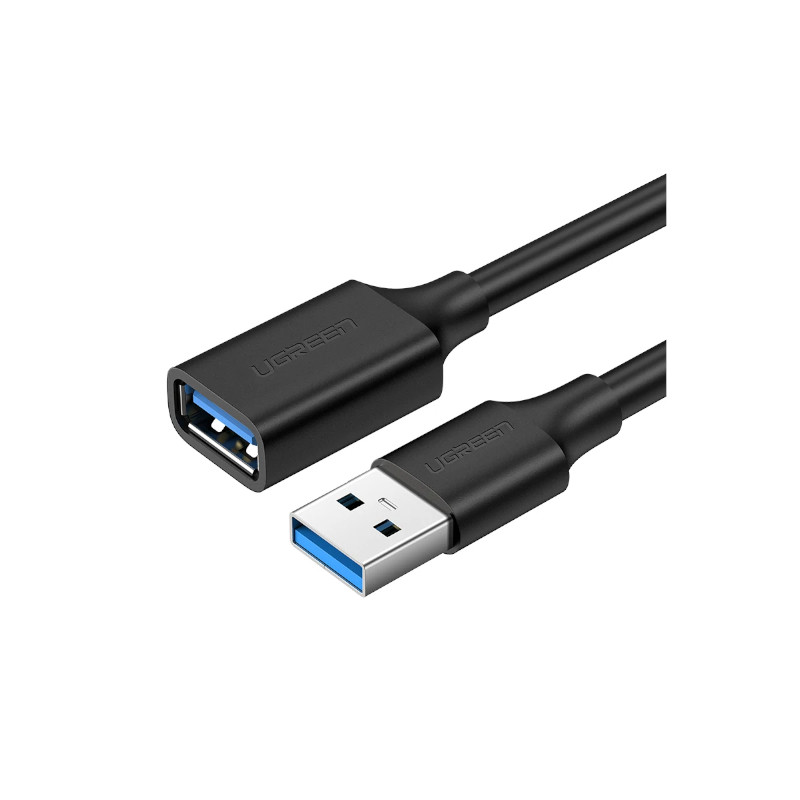CABLE EXTENSOR DE USB 3.0 MACHO A USB HEMBRA 2MTS UGREEN 10368