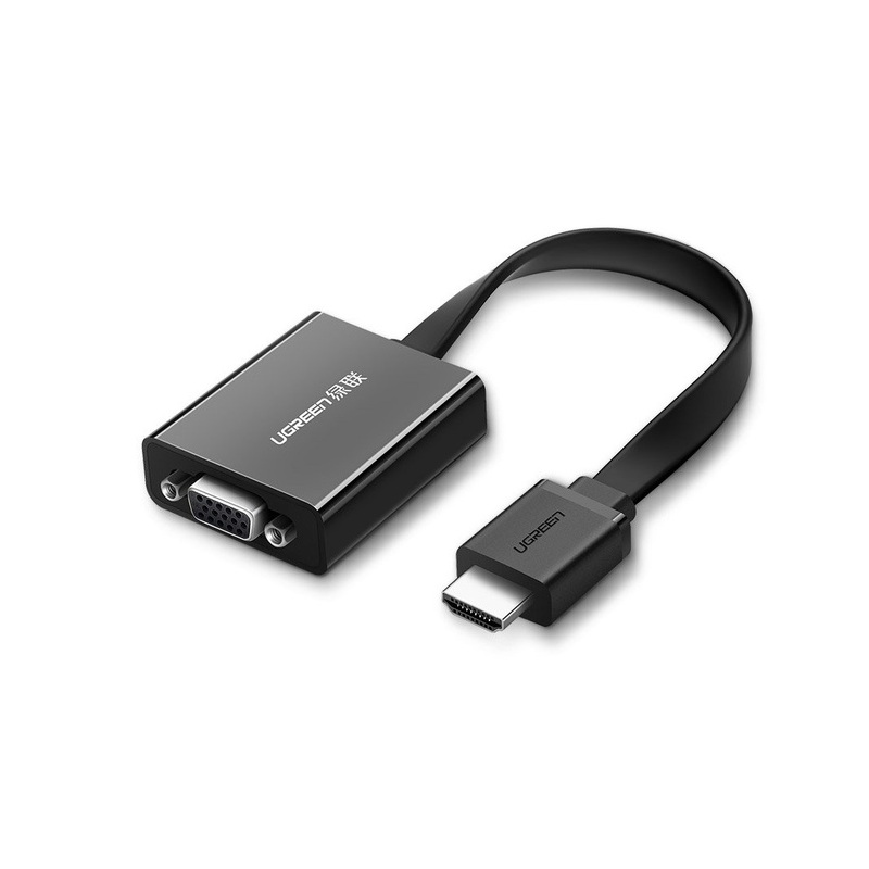 ADAPTADOR DE HDMI A VGA UGREEN MM103 40248 25CM NEGRO