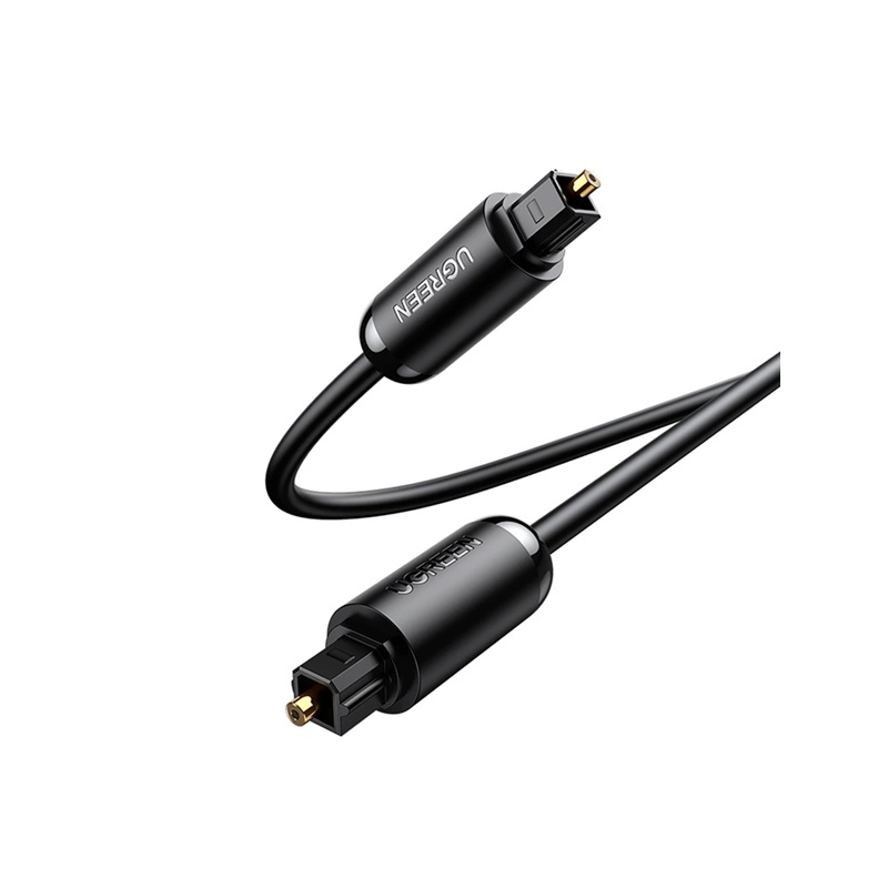 CABLE OPTICO UGREEN TOSLINK 1.5MTS 70891 NEGRO