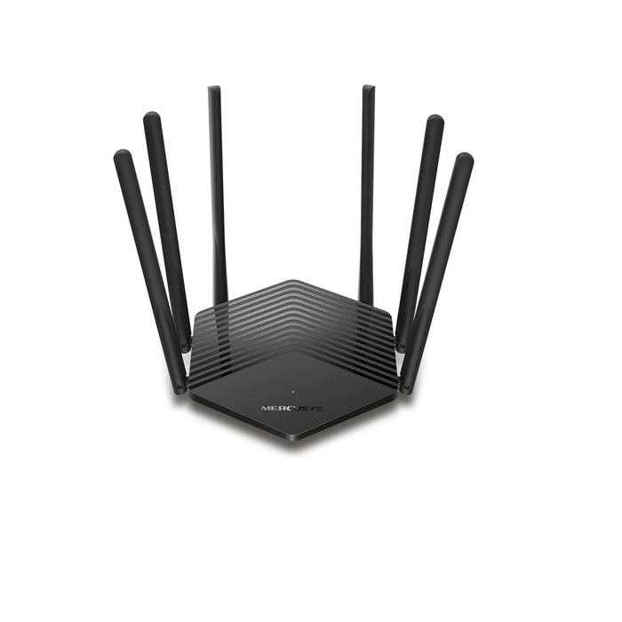 ROUTER DUALBAND GIGABIT MERCUSYS MR50G 6 ANTENAS 5dBi AC1900