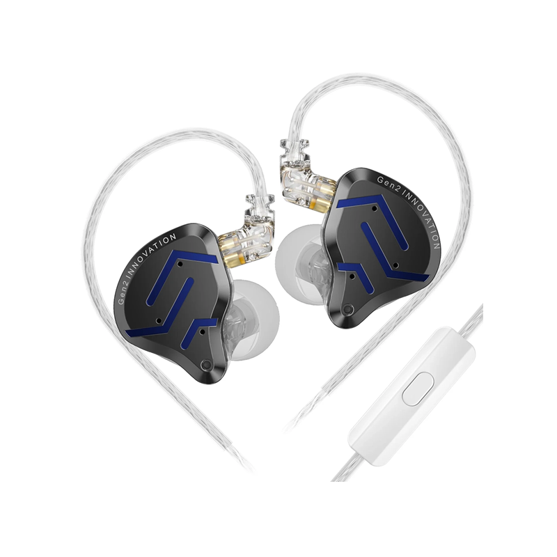 AURICULARES 3.5MM CON MICROFONO PARA MOBILES MP3 KZ-ZSN PRO 2 colors