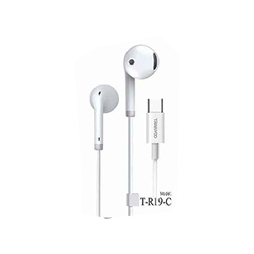 AURICULAR MULTIMEDIA USB TIPO C T-R19-C BLANCO