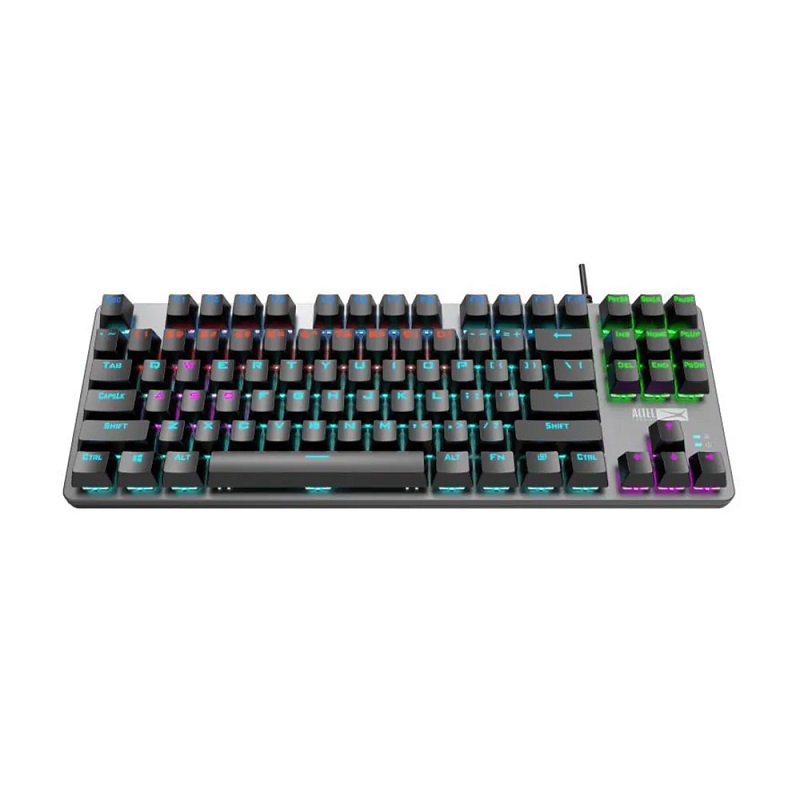 TECLADO USB MECANICO ALTEC LANSING ALGK8404 LED RAINBOW SW BLUE SP