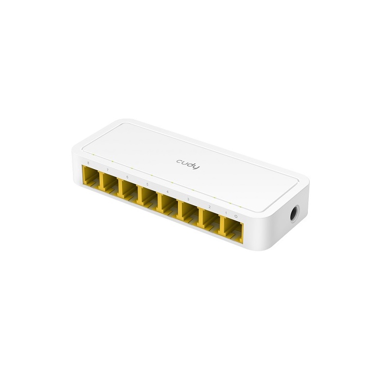 SWITCH CUDY 8 PUERTOS 10/100Mbps FS108D eu