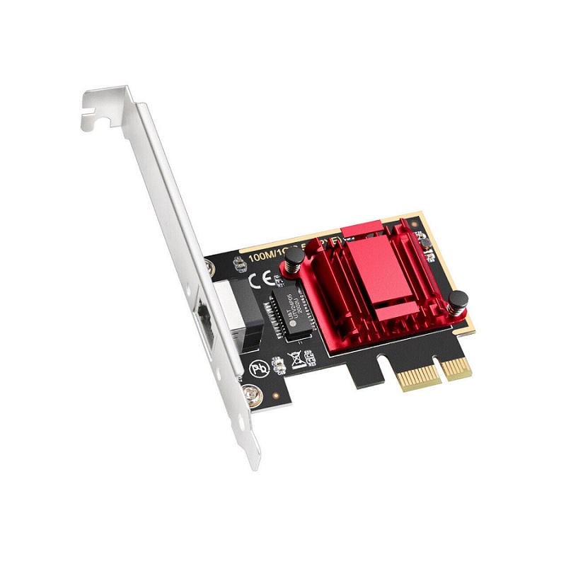 TARJETA DE RED PCI-E RJ45 CUDY PE25 2.5Gbps 