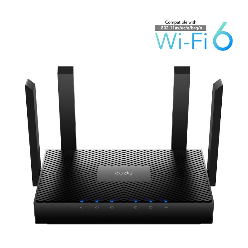 ROUTER DUALBAND WIFI 6 CUDY WR3000 AX3000 MESH 