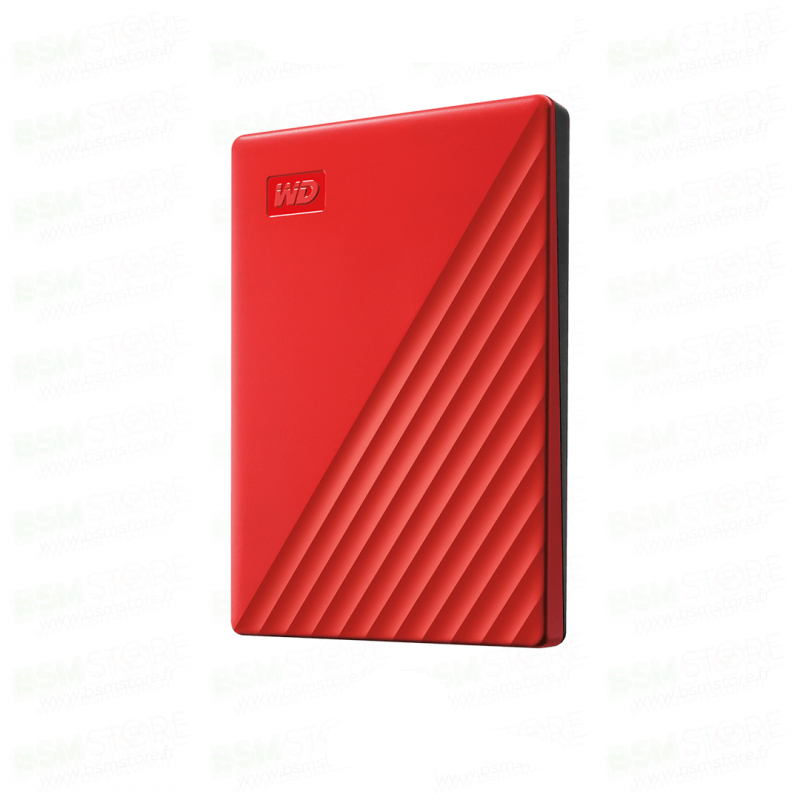 DISCO DURO EXTERNO WESTERN DIGITAL MY PASSPORT 4TB ROJO WDBPKJ0040BRD