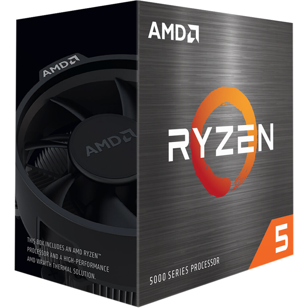 PROCESADOR AMD RYZEN 5 5600X 3.9GHz 6C/12T 35MB REQUIERE GPU