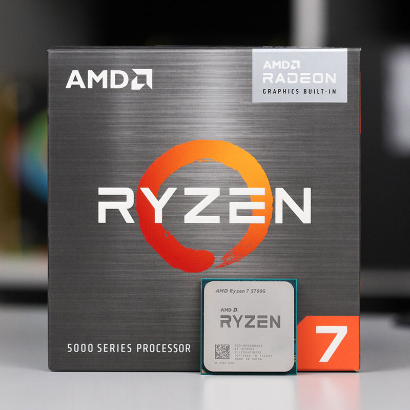PROCESADOR AMD RYZEN 7 5700G 3.8GHz 8C/16T 16MB Radeon Graphics AM4