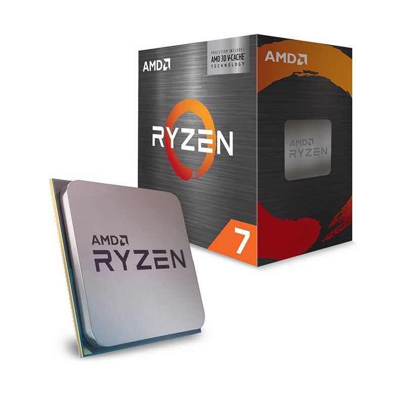 PROCESADOR AMD RYZEN 7 5700X3D 3GHz-4.1GHz 8C/16T 100MB AM4 REQUIERE GPU Y DISIPADOR TERMICO 3D V-CACHE