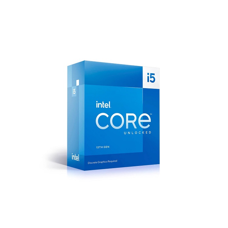 PROCESADOR INTEL CORE i5 13600KF 6P+8E+14T 24M LGA1700 REQUIERE GPU Y DISIPADOR TERMICO