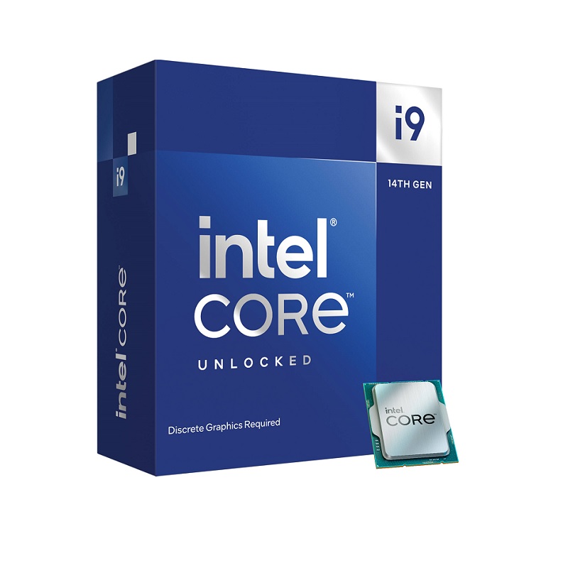 PROCESADOR INTEL CORE i9 14900KF 8P+16E+32T 36M LGA1700 REQUIERE DISIPADOR TERMICO Y GPU