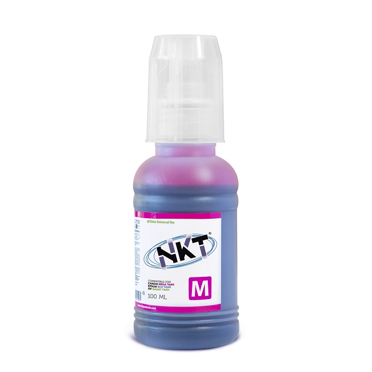 BOTELLA DE TINTA UNIVERSAL NKT 100ML MAGENTA