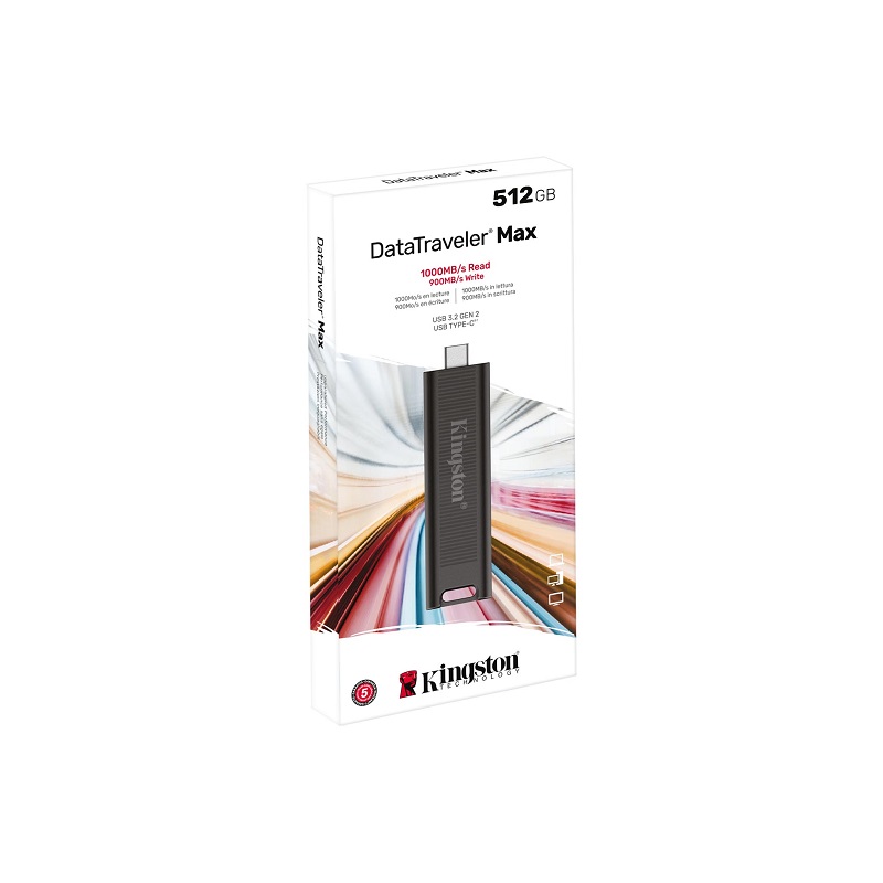 MEMORIA USB TIPO C KINGSTON 512GB DATATRAVELER MAX DTMAX/512GB