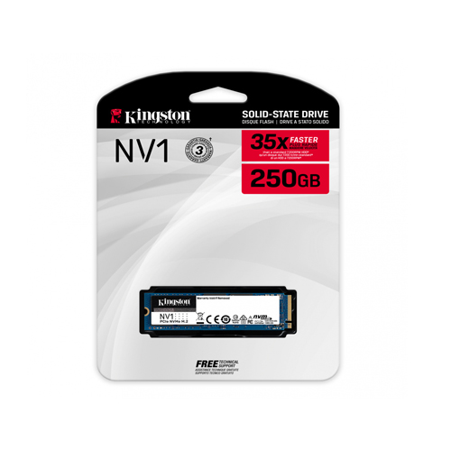 UNIDAD DE ALMACENAMIENTO M.2 KINGSTON 250GB NV1 SNVS/250G