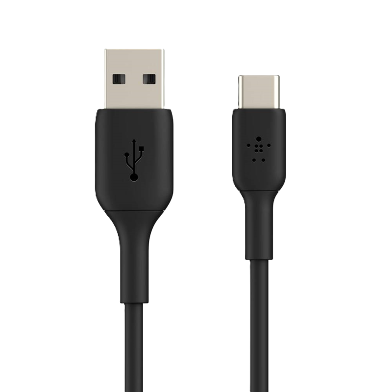 CABLE USB A USB TIPO C BELKIN 3.3ft/1MTS CAB001BT1MBK NEGRO 