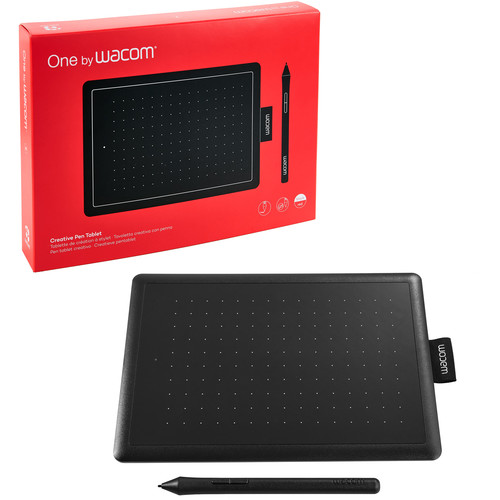 TABLETA GRAFICA ONE BY WACOM CTL472K1A BLACK/RED