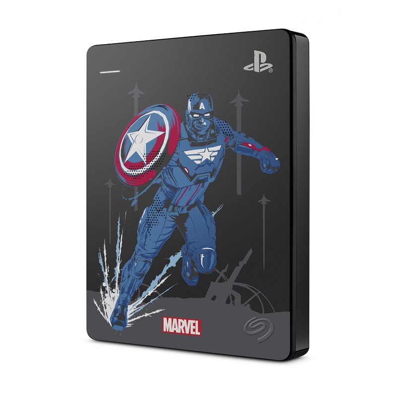 DISCO DURO EXTERNO SEAGATE 2TB USB3.0 STGD2000107 MARVEL AVENGERS CAPTAIN AMERICA