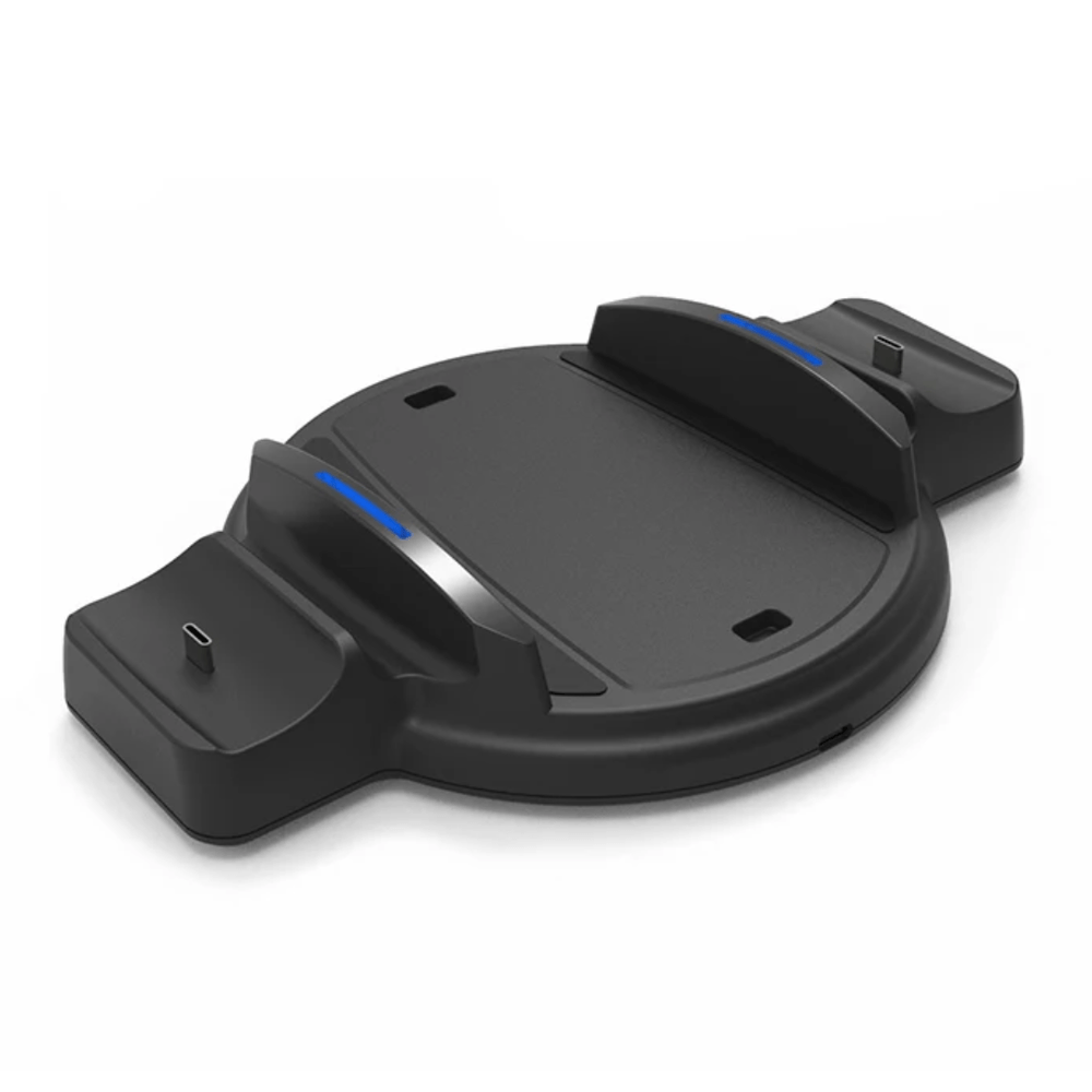 BASE CON CARGADOR PARA CONTROLES PS5 FAT VERSIONES DIGITAL Y DE DISCO SND-465