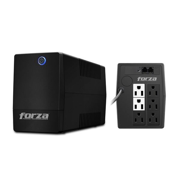 UPS FORZA 750VA 375W NT-751 SALIDAS 6