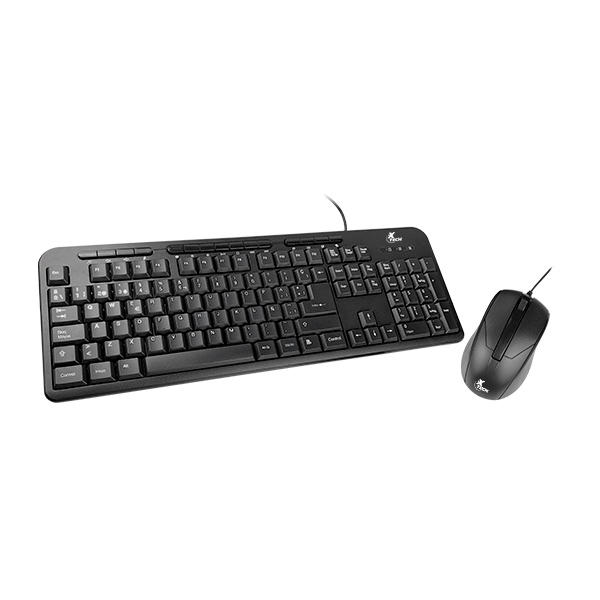 KIT TECLADO Y MOUSE USB XTECH XTK-301S