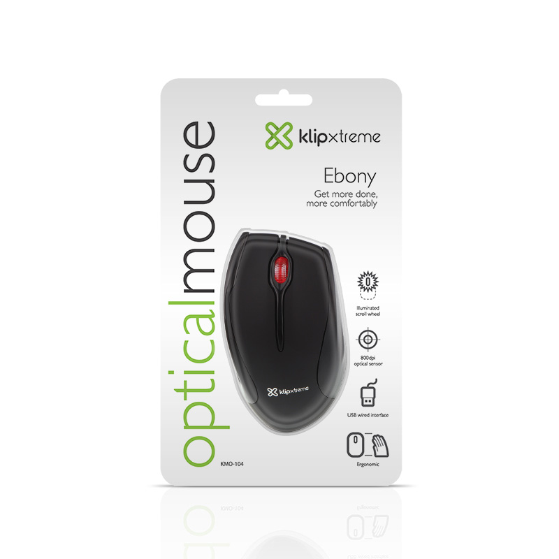 MOUSE USB OPTICO KLIP XTREME USB KMO104