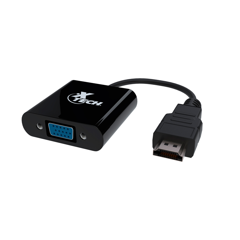 ADAPTADOR DE HDMI A VGA XTECH XTC363