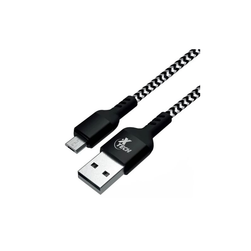 CABLE USB  A MICRO USB XTECH XTC366 1.8MTS BRAIDED