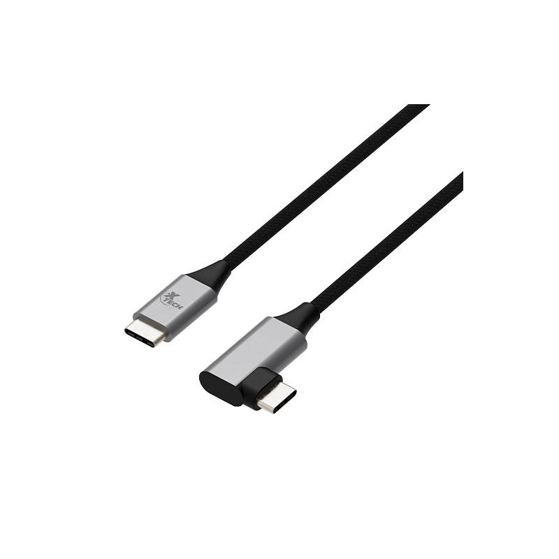 CABLE USB TIPO C MACHO MACHO EN L XTECH XTC531 10FT