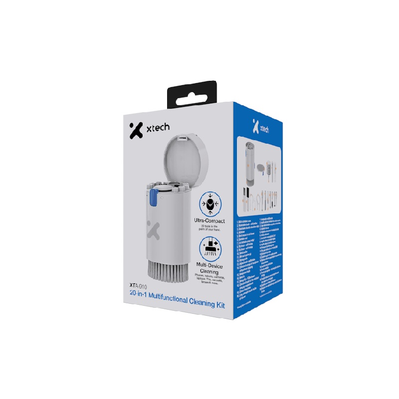 KIT DE LIMPIEZA XTECH 20EN1 XTA-910