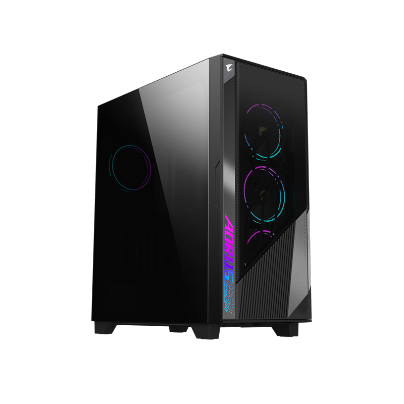 CASE MIDTOWER GIGABYTE AORUS AC500G TEMPERED GLASS 4 FAN ARGB PWM 