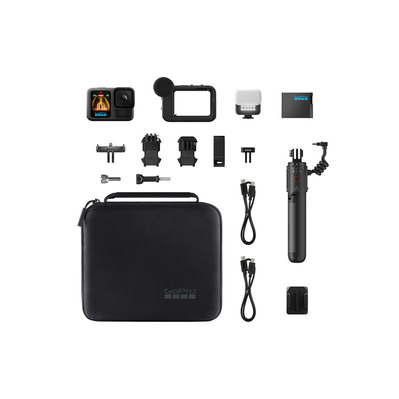 CAMARA DE ACCION GOPRO HERO 13 BLACK CREATOR EDITION (VOLTA MEDIA MOD LIGHT MOD BATERIA ACCESORIOS)