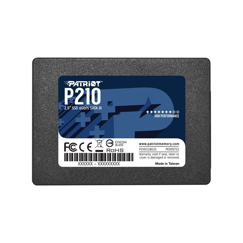 DISCO SOLIDO SSD 2.5P PATRIOT P210 2TB 9SE00101-P210S2TB25