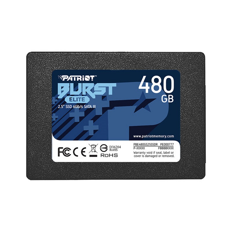 DISCO SOLIDO SSD PATRIOT BURST ELITE 480GB PBE960GS25SSDR