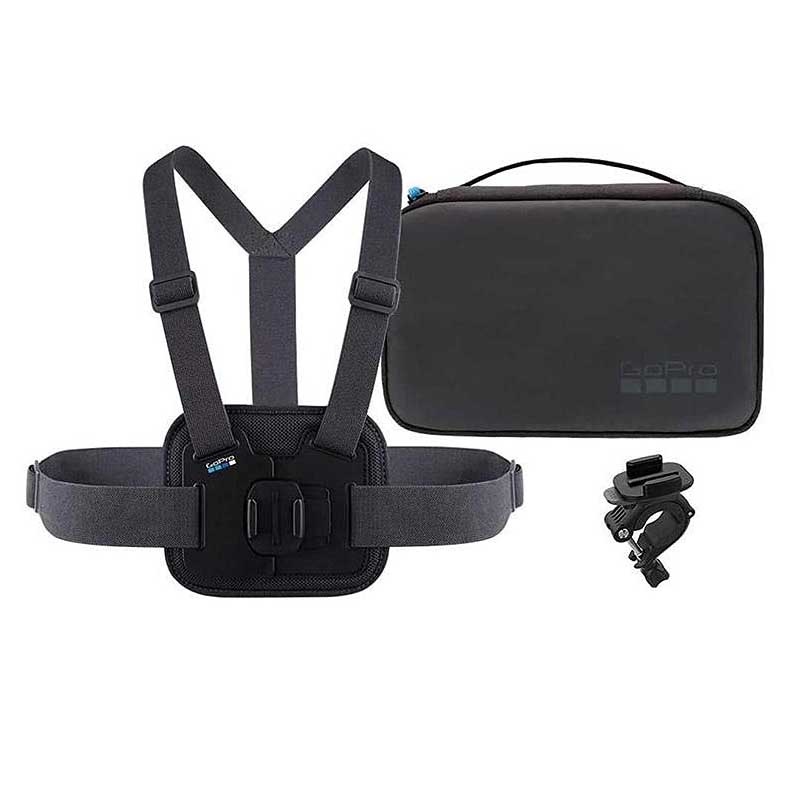 SPORTS KIT GOPRO MONTURA DE PECHO MANUBRIOS TUBOS AKTAC-001