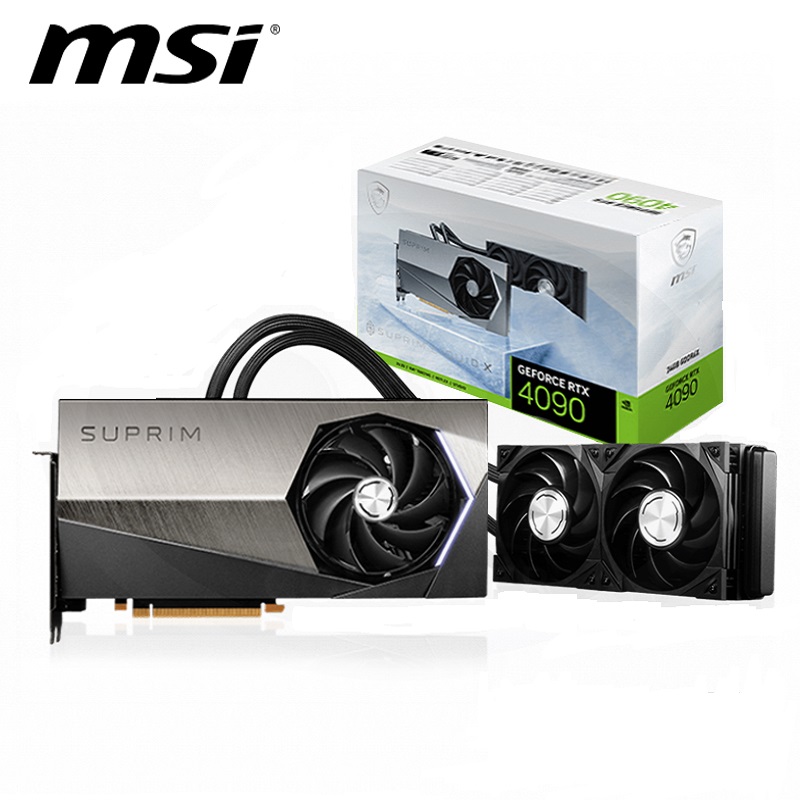 TARJETA DE VIDEO MSI RTX4090 SUPRIM LIQUID X 24GB GDRR6X 912-V510-007