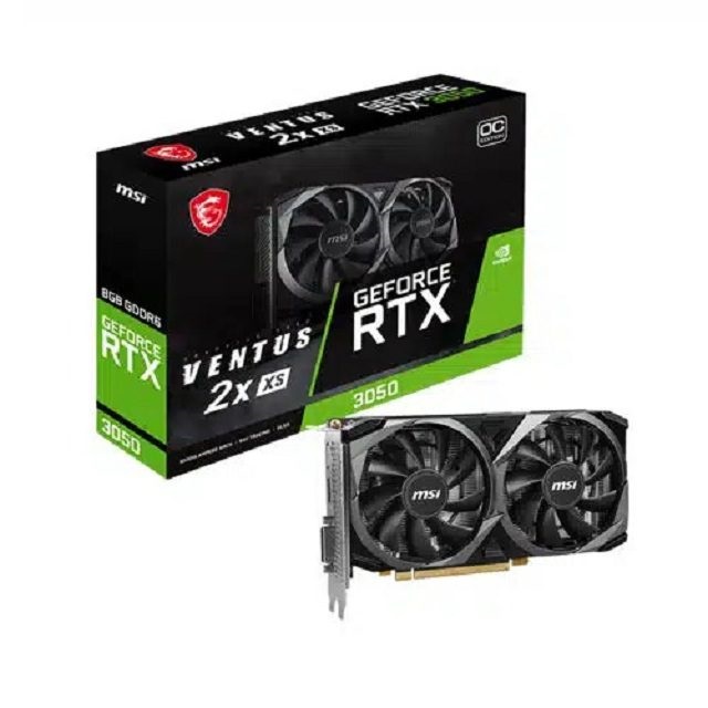 TARJETA DE VIDEO MSI VENTUS 2X XS RTX3050 8GB GDDR6 OCE