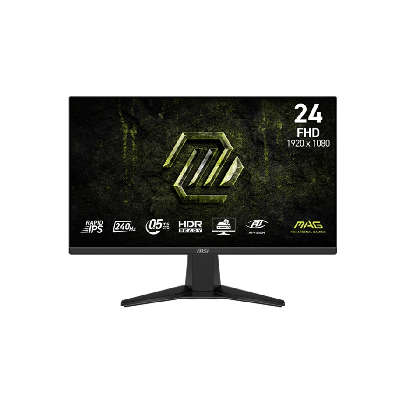 MONITOR MSI MAG 245F X24 PANTALLA FHD RAPID IPS 24P 240Hz 0.5ms GTG HDMI DP 