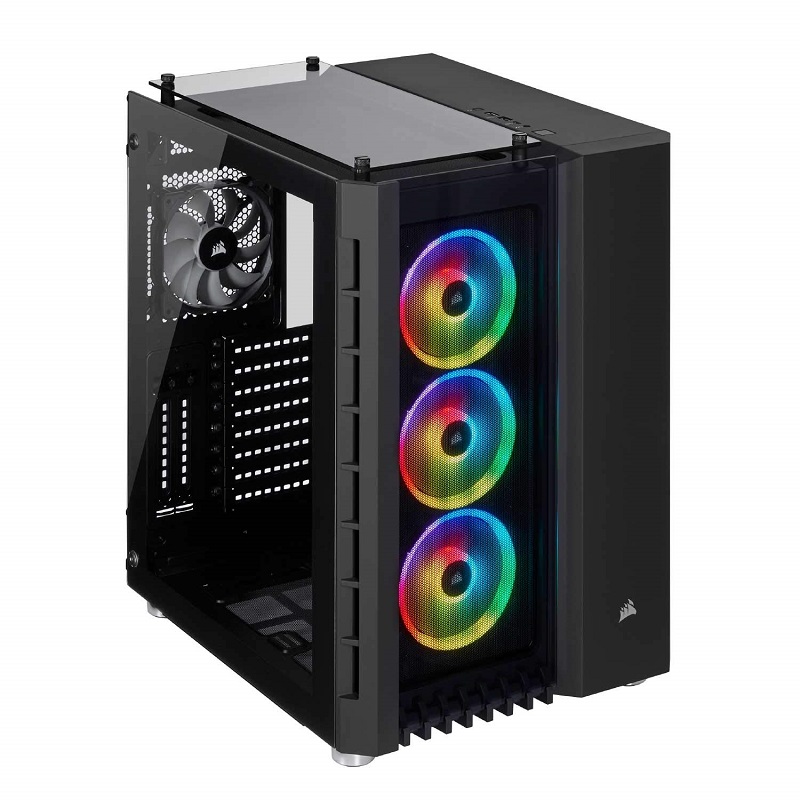 CASE MIDTOWER CORSAIR CRYSTAL SERIES 680X RGB BLACK CC-9011168-WW