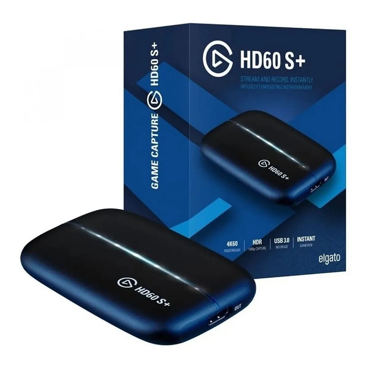 CAPTURADOR DE VIDEO EXTERNO ELGATO HD60 S+ 10GAR9901