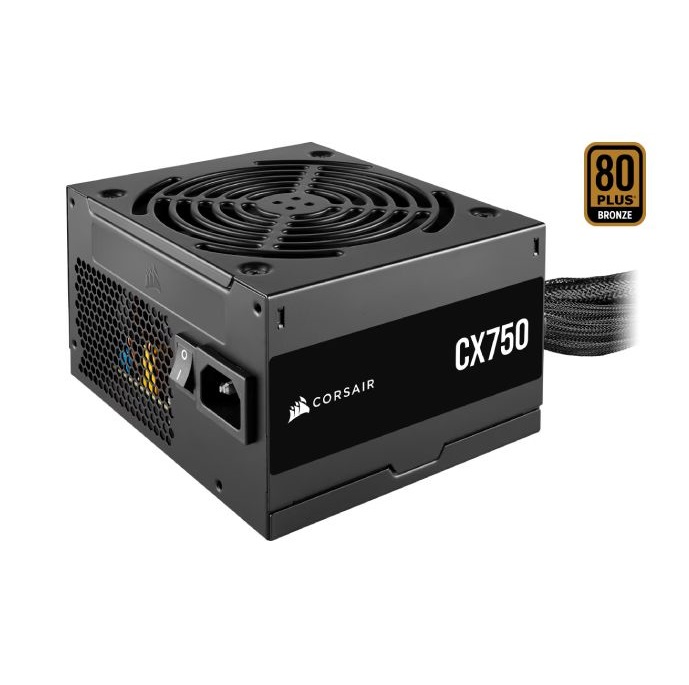 FUENTE DE PODER 750W CORSAIR CX750 80+ BRONCE CP-9020279-NA