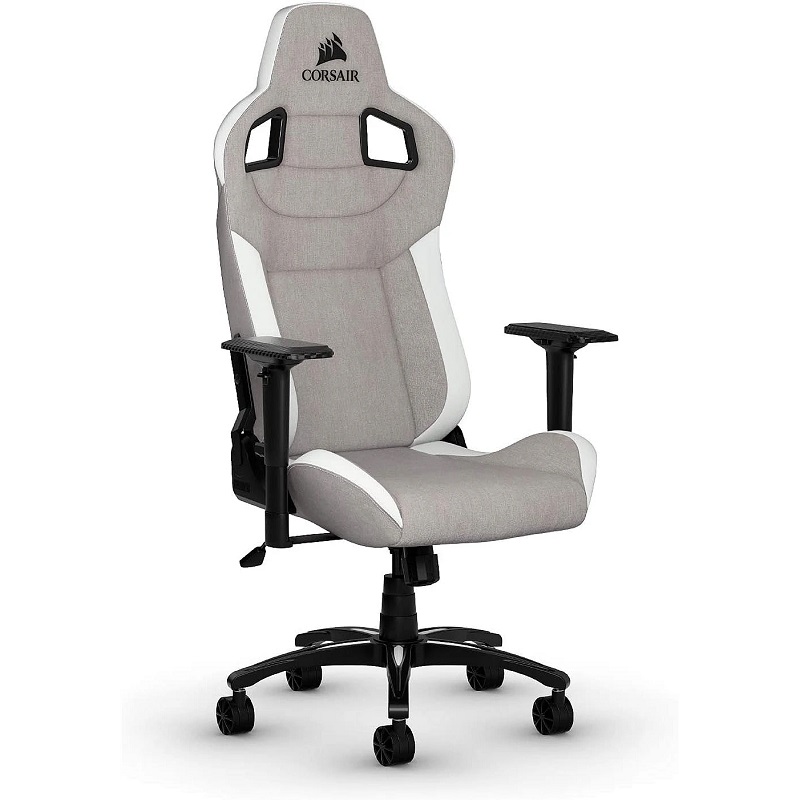 SILLA PROFESIONAL CORSAIR T3 RUSH GRAY/WHITE CF-9010058-WW PESO MAX 120KG