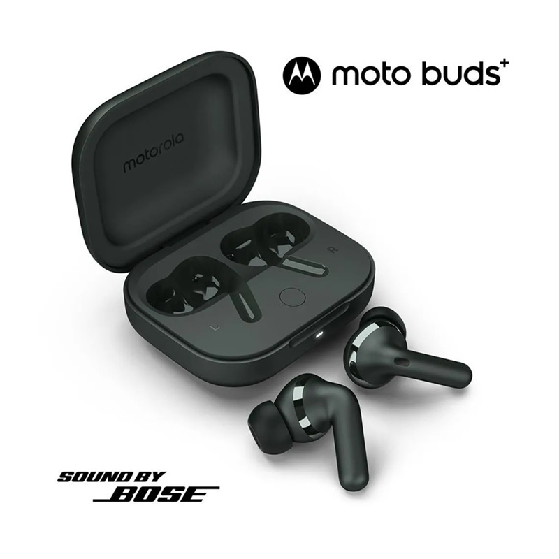 AURICULARES TWS BLUETOOTH MOTOROLA BUDS ANC HI-RES SONIDO BOSE NEGRO PG38C05895