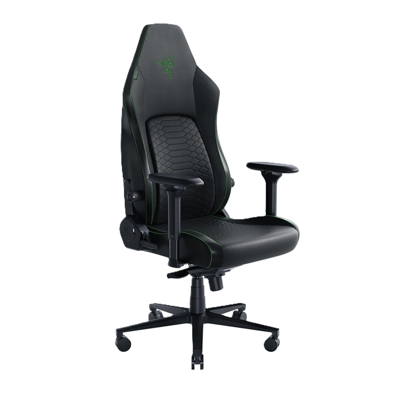 SILLA PROFESIONAL RAZER ISKUR v2 NEGRO RZ38-04900100-R3U1 HASTA 136Kg SOPORTE LUMBAR ADAPTABLE