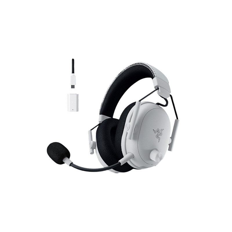 HEADSET INALAMBRICO 2.4GHz BLUETOOTH USB-A RAZER BLACKSHARK v3 PRO ANC BLANCO RZ04-05400200-R3U1