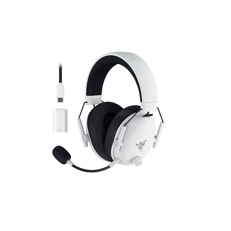 HEADSET INALAMBRICO RAZER BLACKSHARK v3 HYPERSPEED BLANCO RZ04-05410400-R3U1