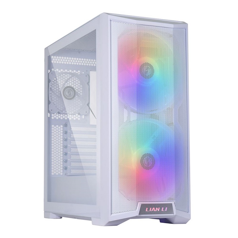 CASE MID TOWER LIAN LI LANCOOL 215 W RGB WHITE