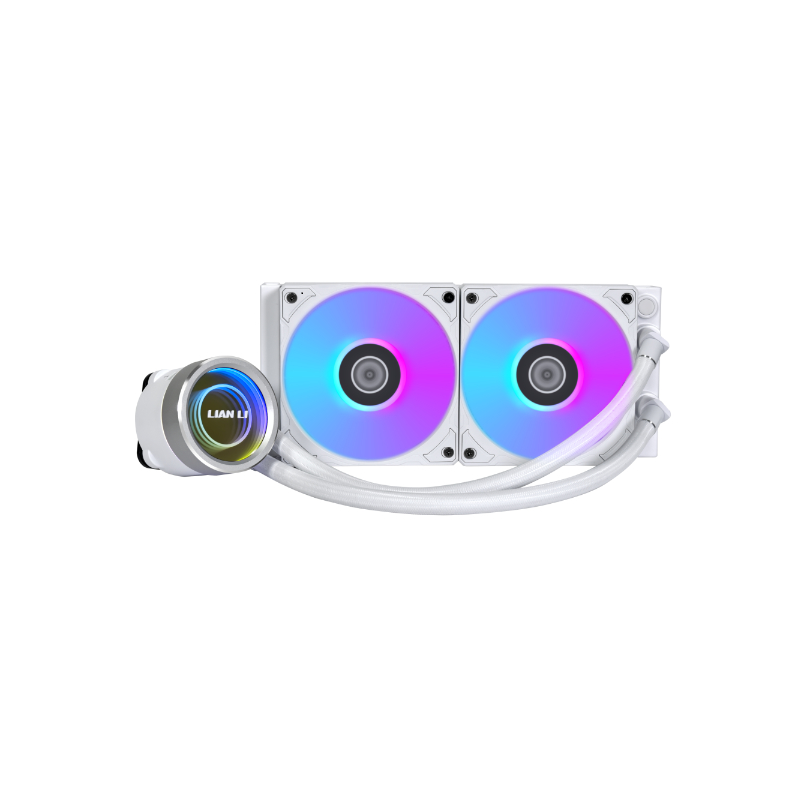 SISTEMA DE ENFRIAMIENTO LIQUIDO LIAN LI GA II TRINITY 240MM RGB BLANCO GA2T24W AM5 1700