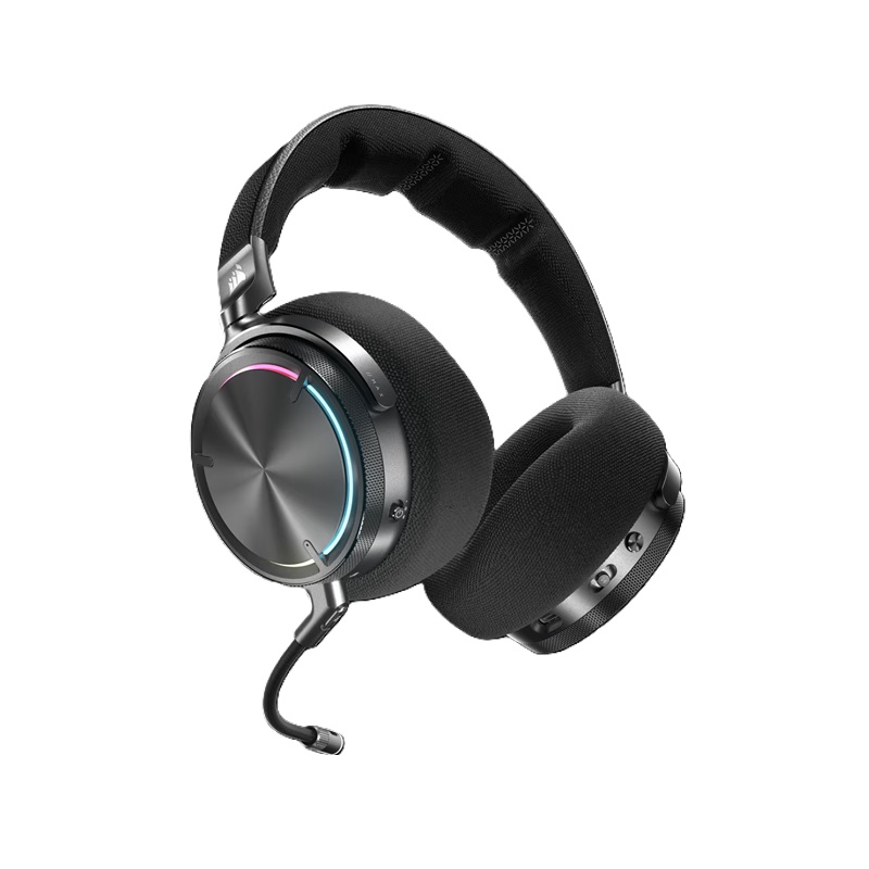 HEADSET INALAMBRICOS CORSAIR VIRTUOSO MAX RGB CA-9011374-WW CARBON 2.4GHz BLUETOOTH PC XBOX PS SW ANC