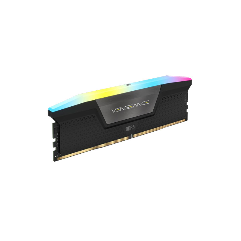 MEMORIA RAM CORSAIR VENGEANCE RGB DDR5 16GB 5200MHz CMH16GX5M1B5200C40 PC